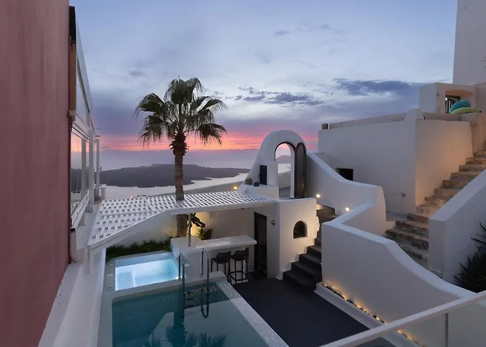Opera Mansion Santorini Villa Fira 